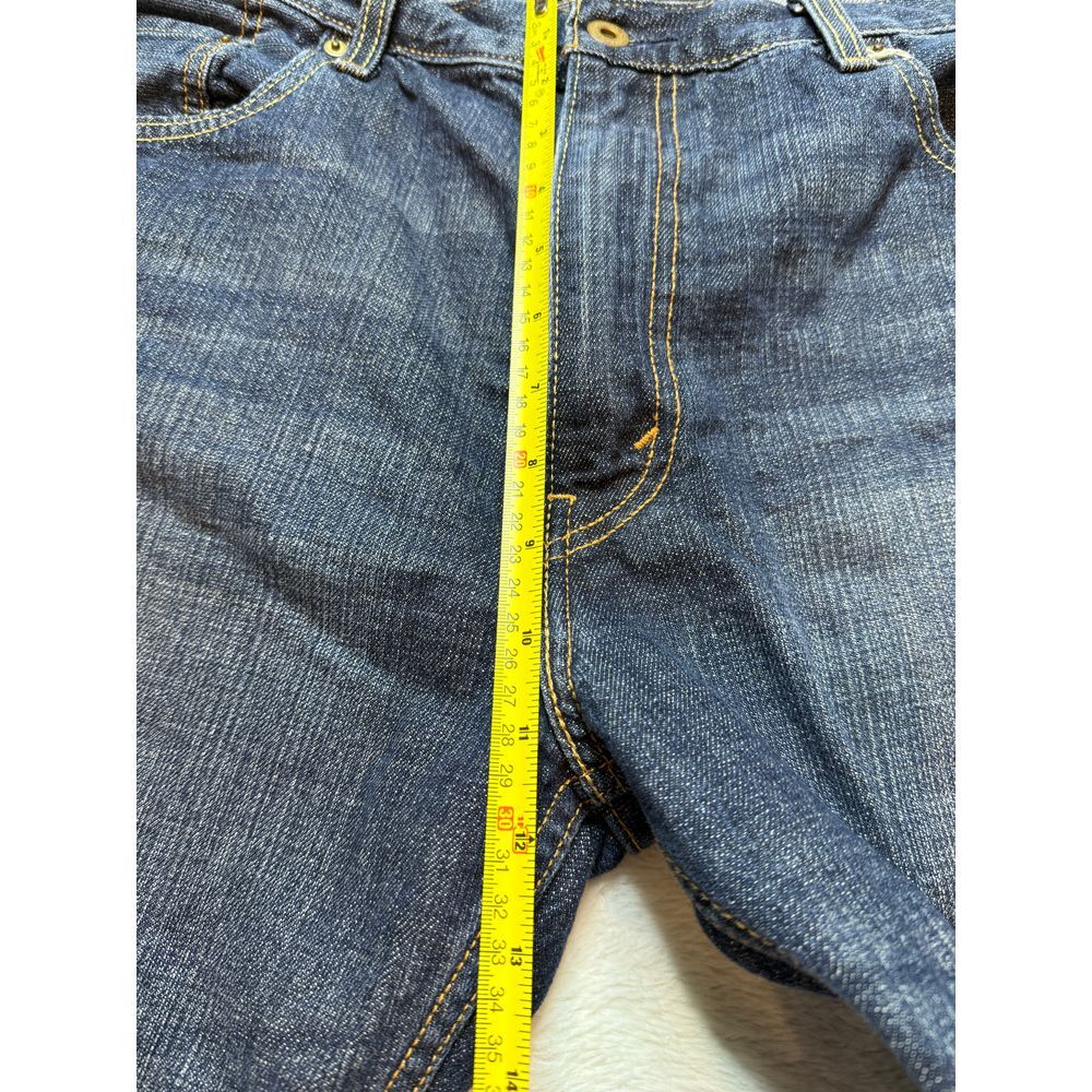 Levi's 569 Men's Loose Straight Leg Dark Wash Jeans Casual‎ Comfort Fit 38 x 32 - Picture 4 of 10